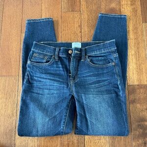 J. Crew Women's Dark Blue Skinny Jeans